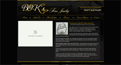 Desktop Screenshot of bokfinejewelry.com